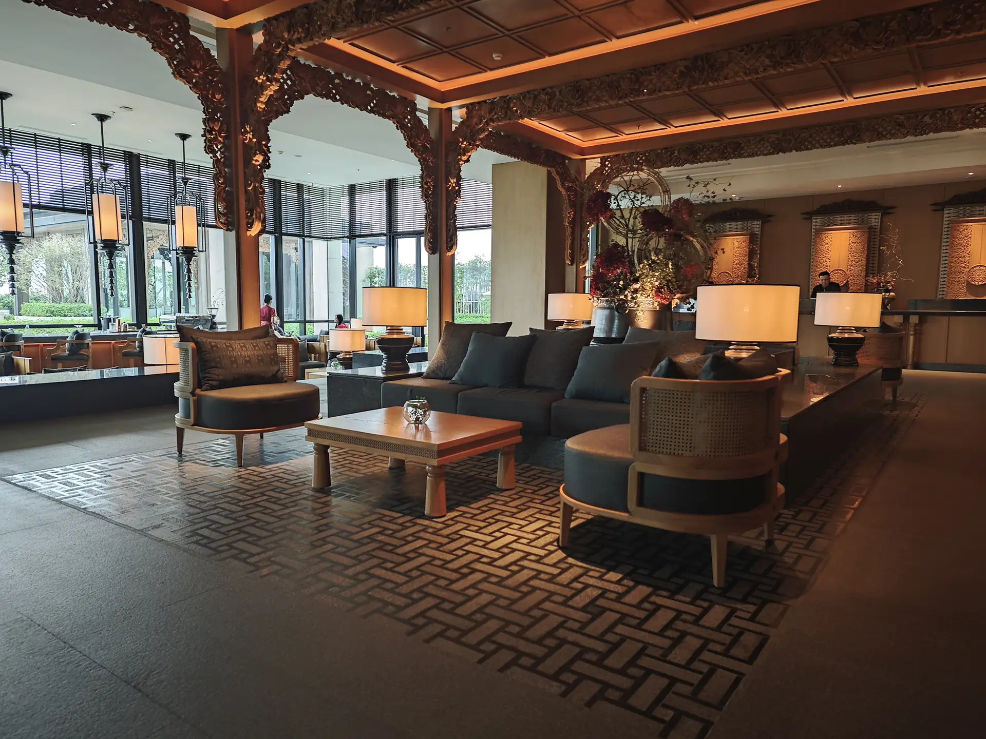 Hotel Lobby Lounge